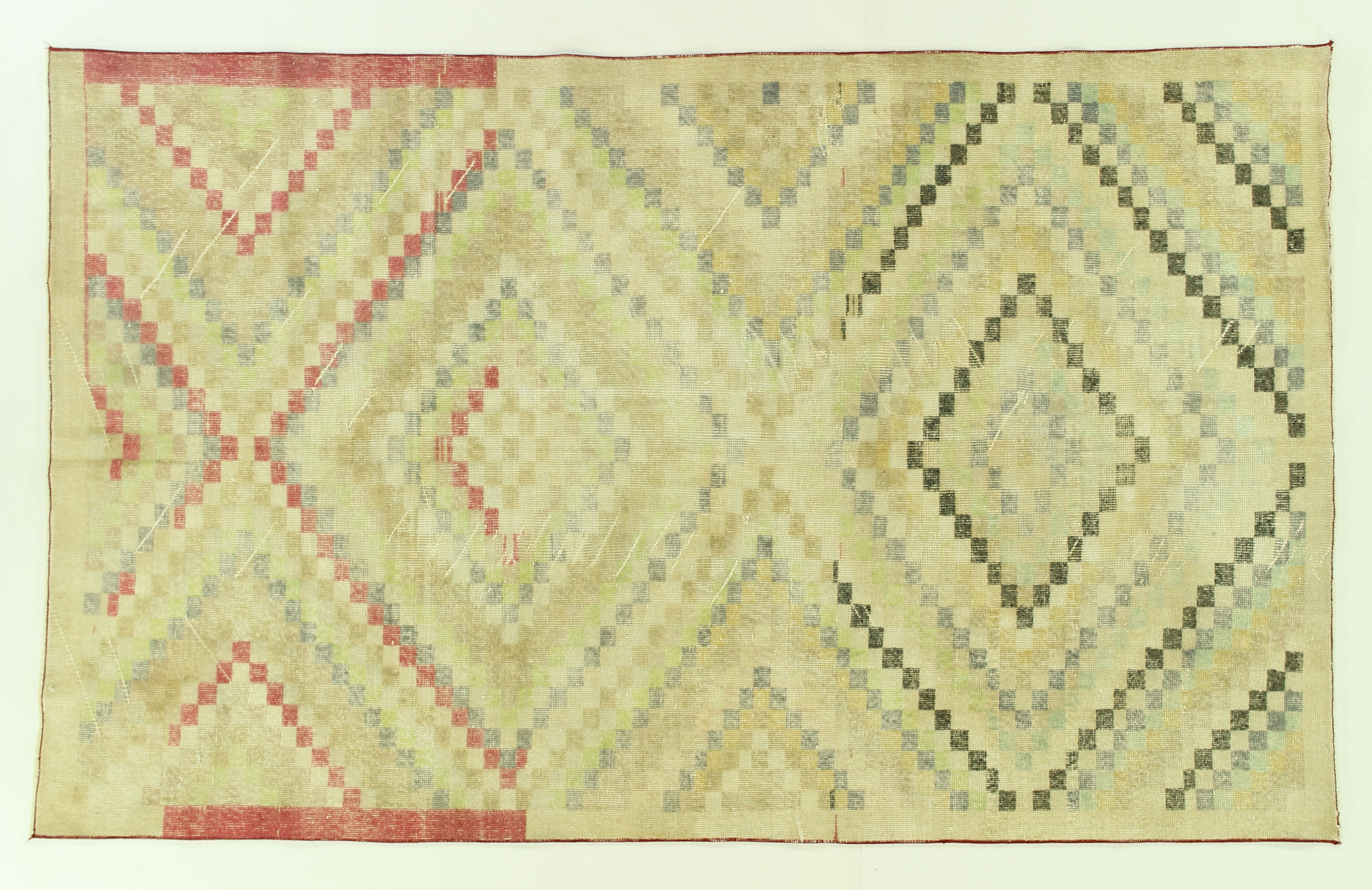 OD 2645 VINTAGE RUG  5.7 X 9