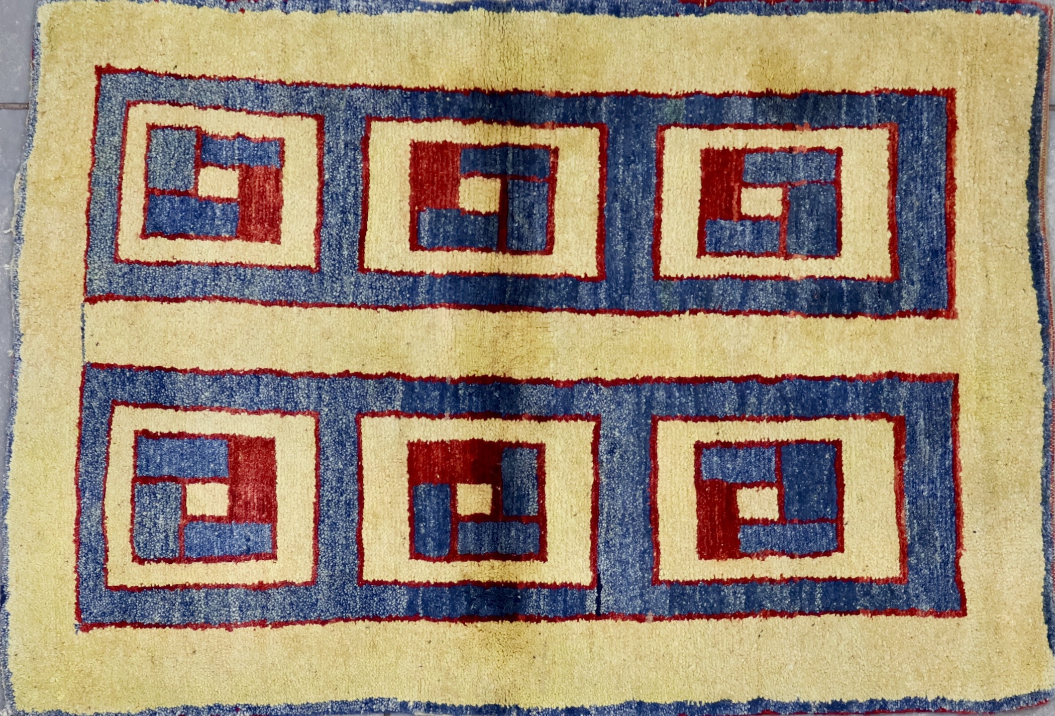 SH433 VINTAGE 1990s TURKISH RUG 3'1