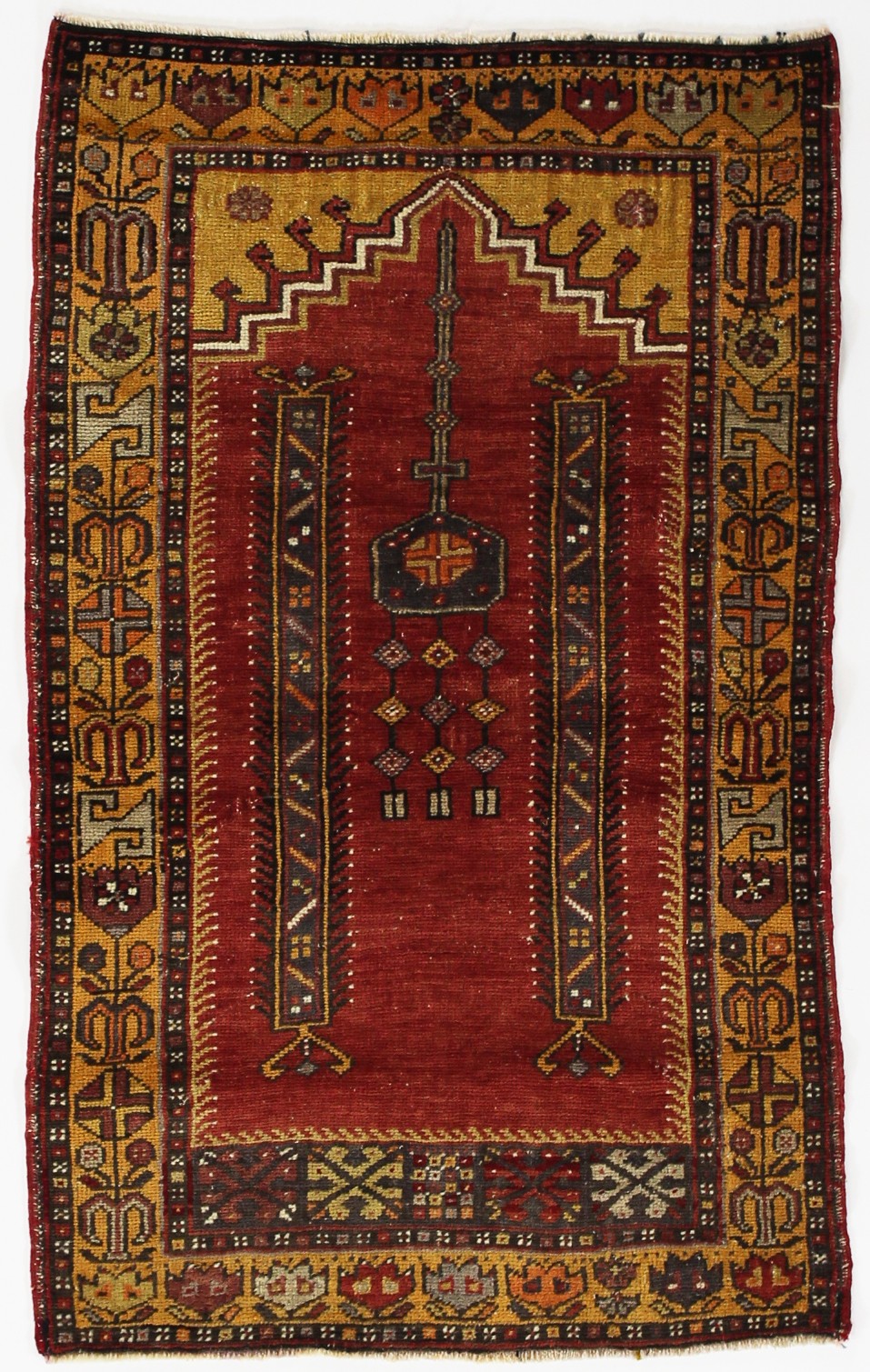 SH852- VINTAGE YAHYALI RUG  2.7 X 4.2