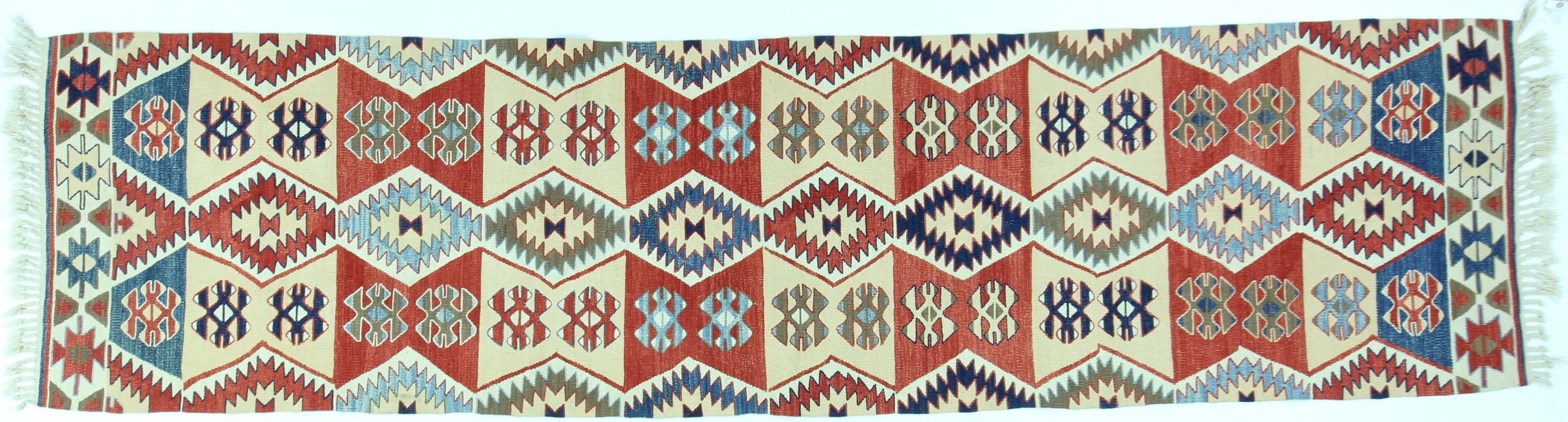 KR046 KILIM RUNNER 2.9x10.7