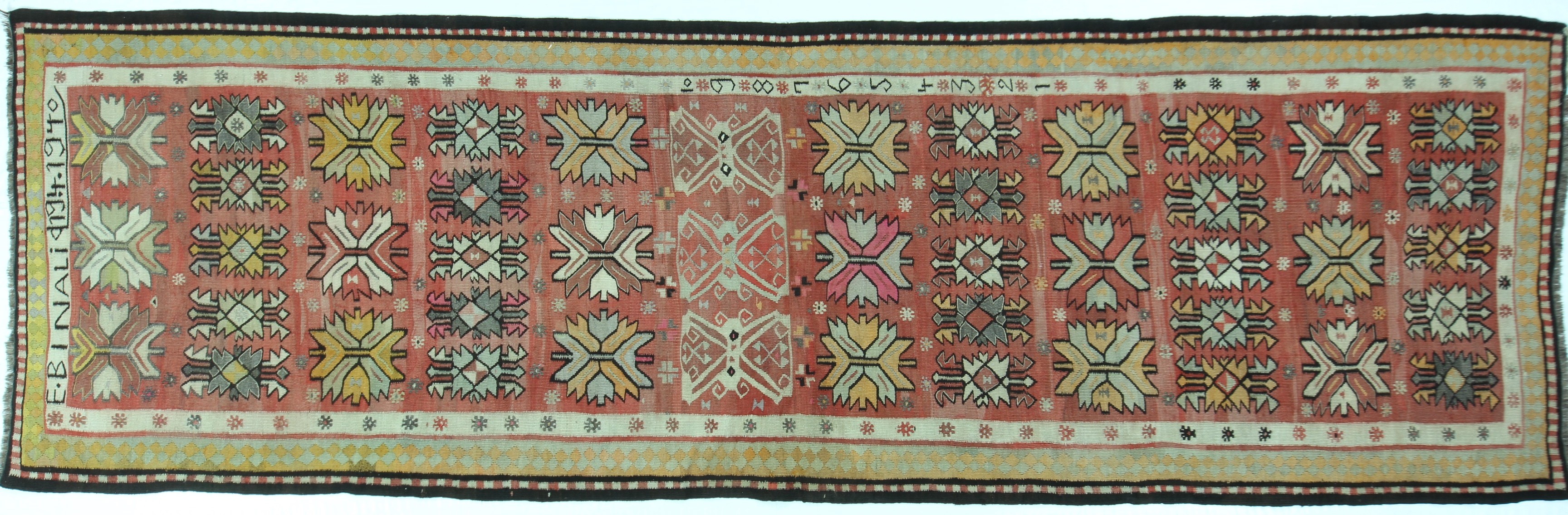 KR313 KILIM RUNNER 4x12