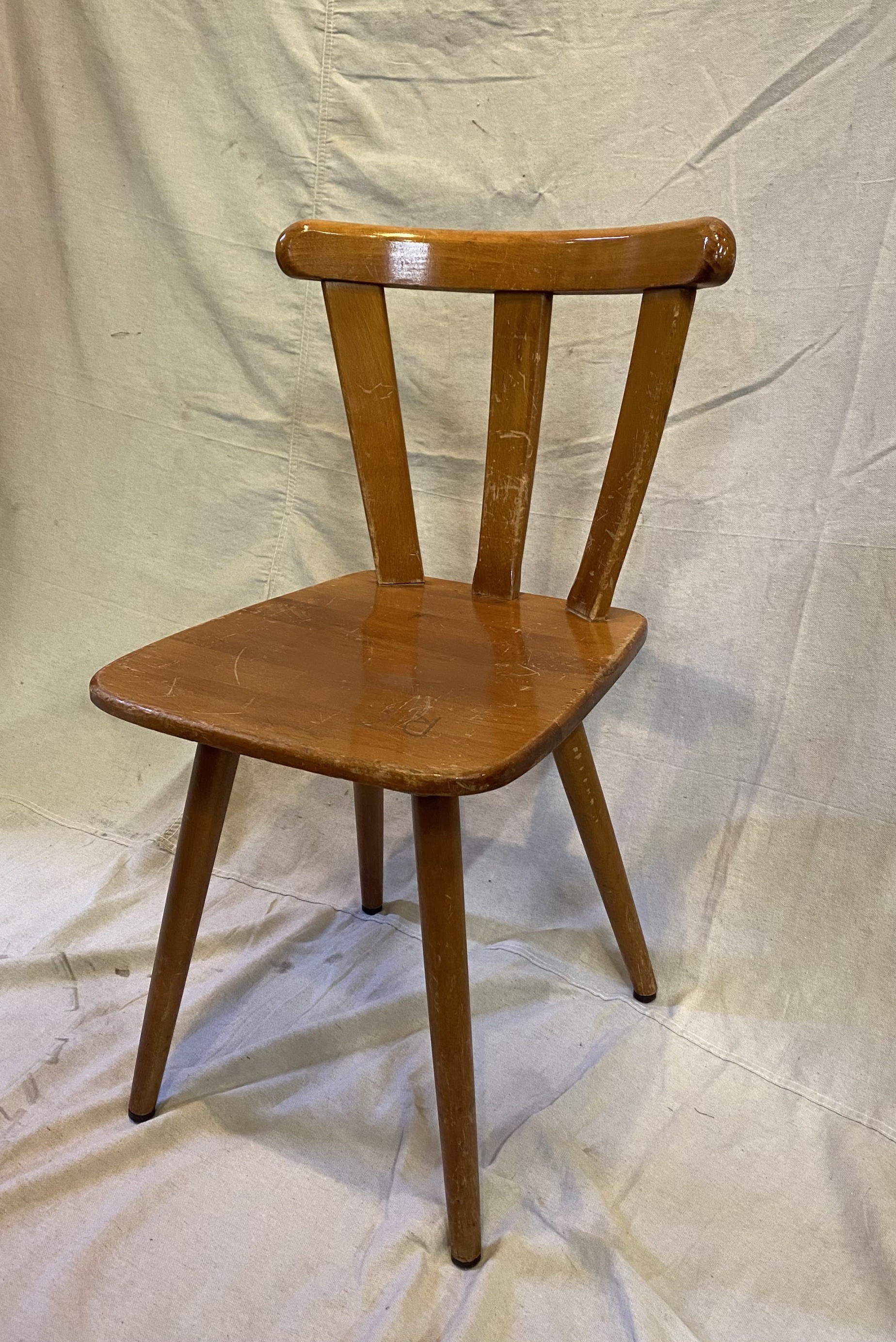 CHR453 FRENCH WOOD CHAIR
