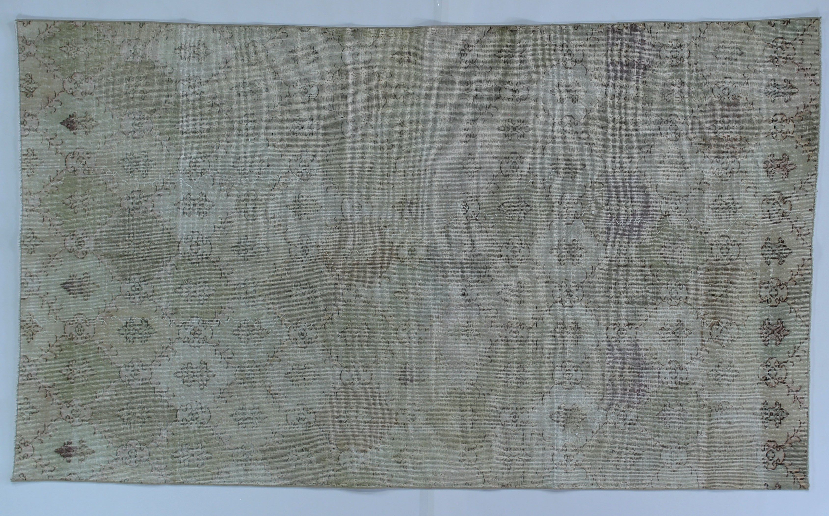 OD 2614 ANTIQUE WASH VINTAGE RUG  5.2x8.9