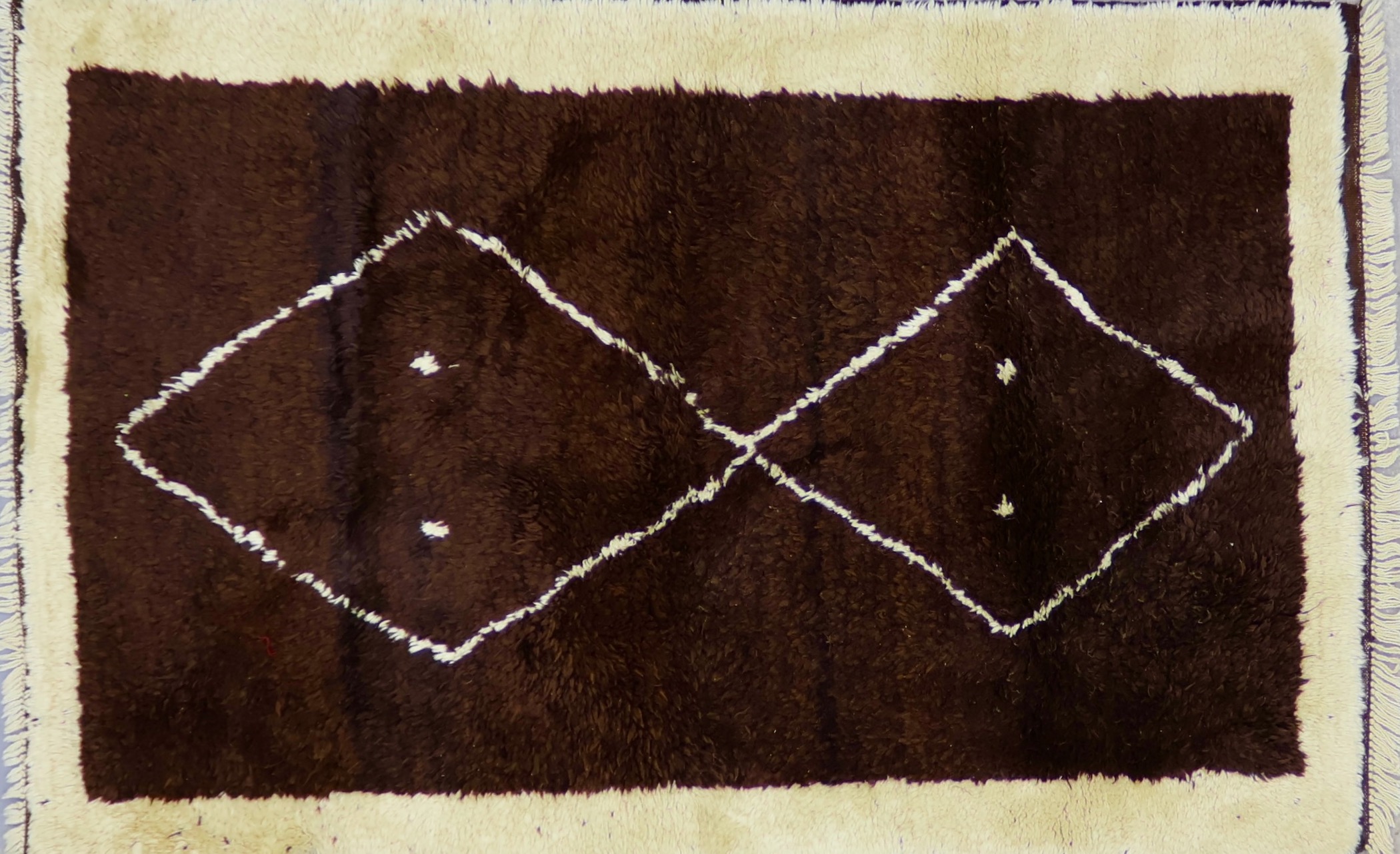 CR4839 VINTAGE 1980s TURKISH KONYA RUG 4' X 6'2