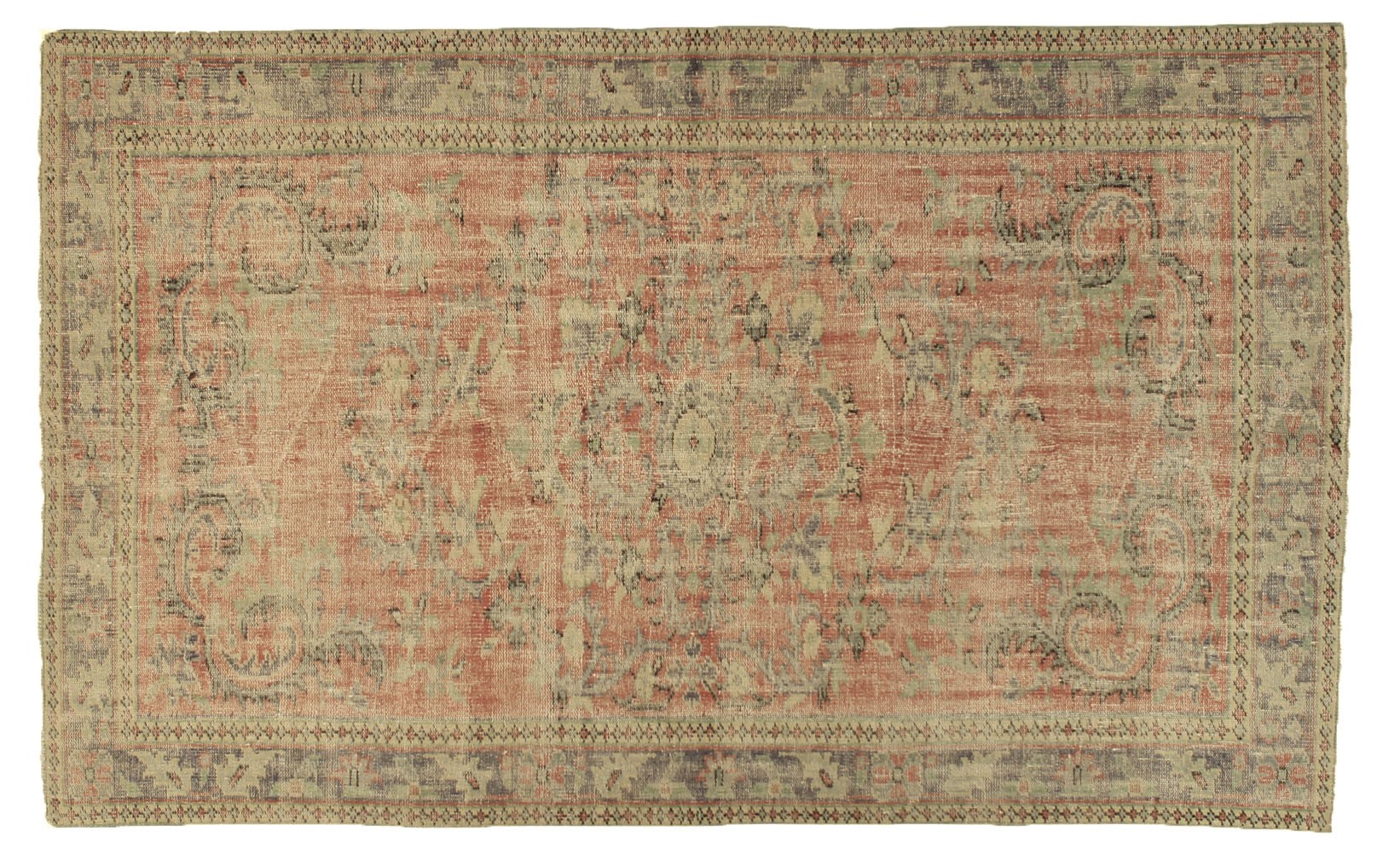 OD 5376 VINTAGE RUG  5.9 X 9.6