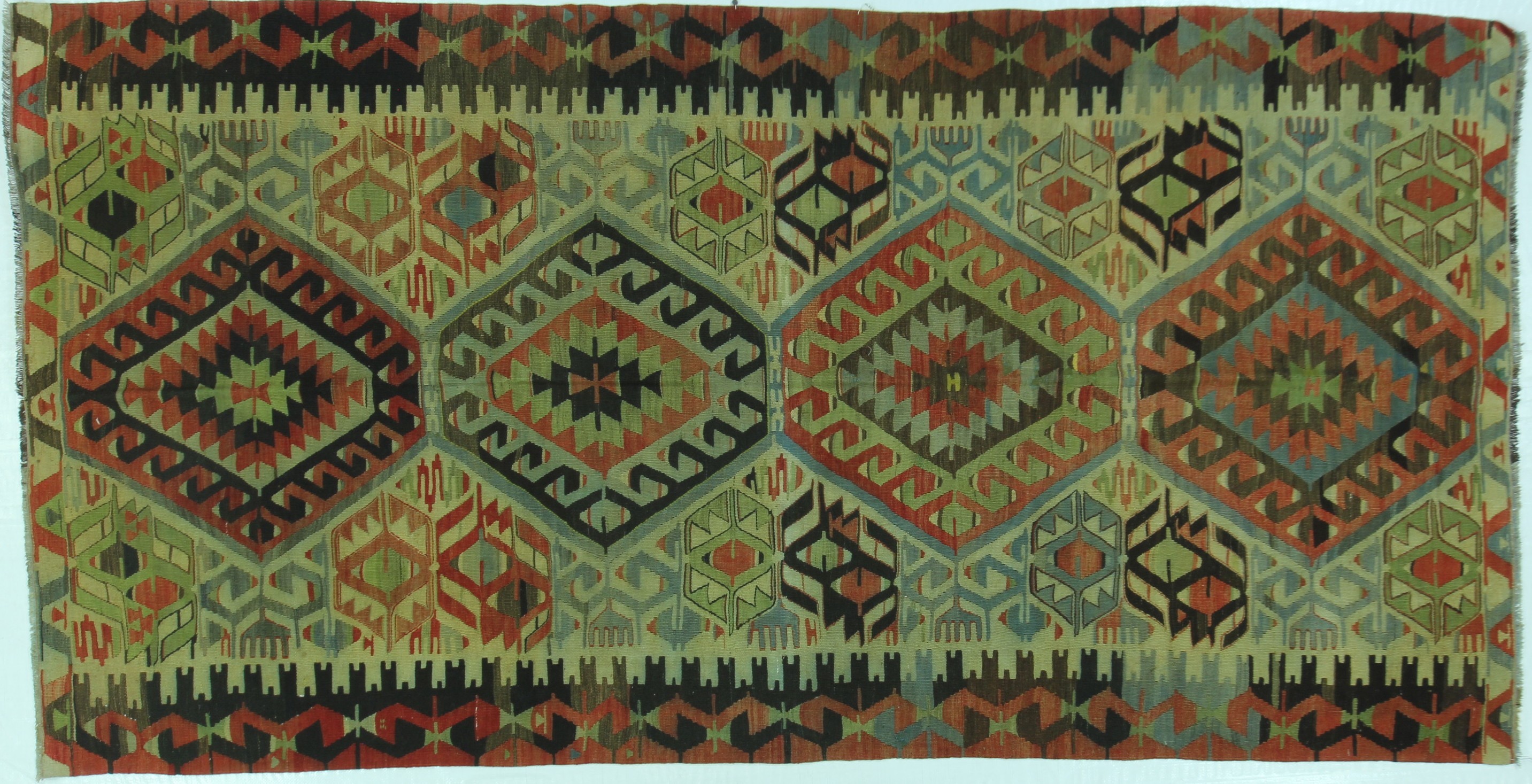 TK1810 VINTAGE KILIM 5.3x10.6