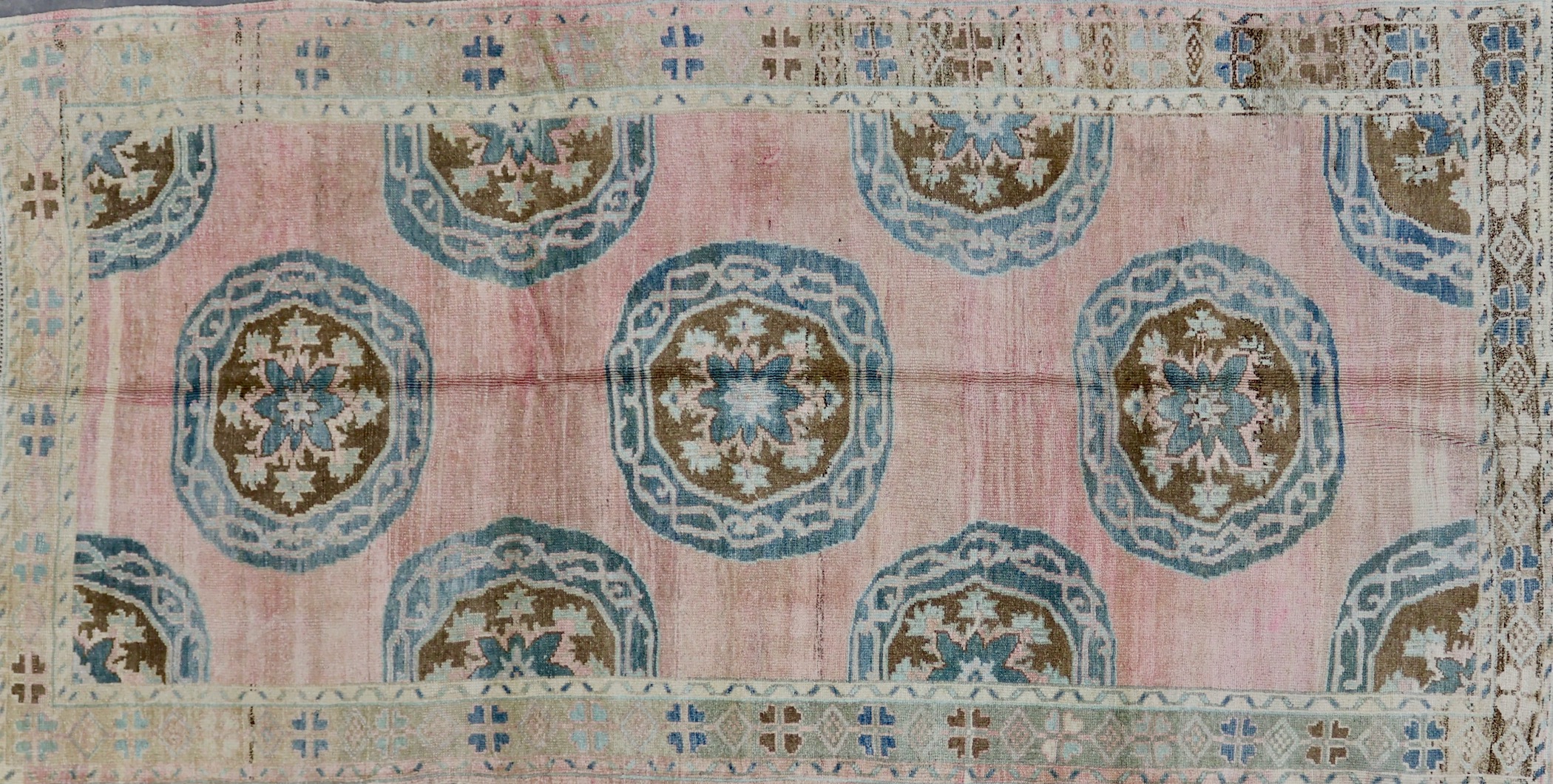 CR7140 RECLAIMED 1990s TURKISH RUG 4'8