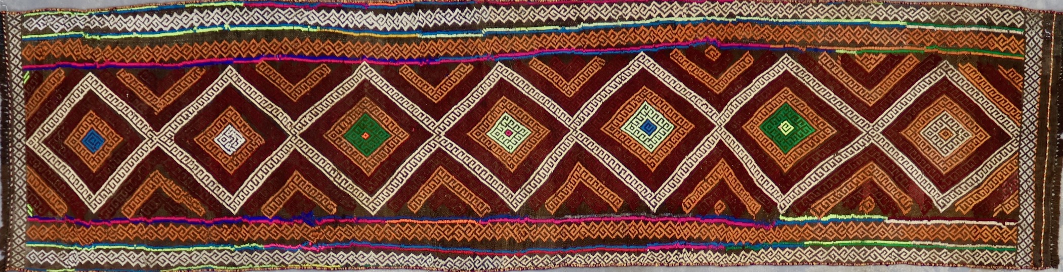 KL8565 NEW PAKISTANI BALUCH CICIM KILIM RUG 2'6