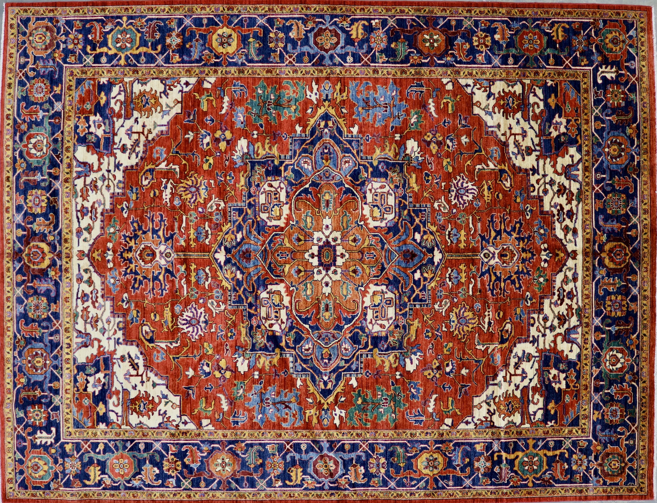 CR8554 NEW PAKISTANI HERIZ RUG 9' X 11'11