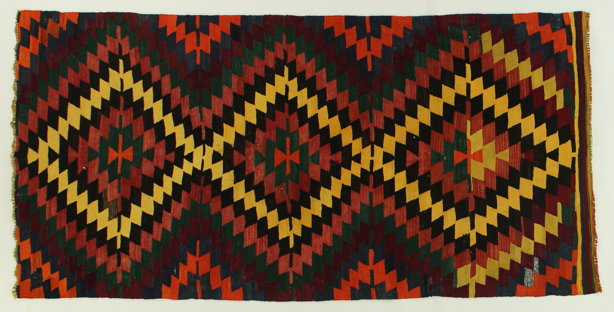 KL3257 - VINTAGE  KILIM 4.2 X 8.6