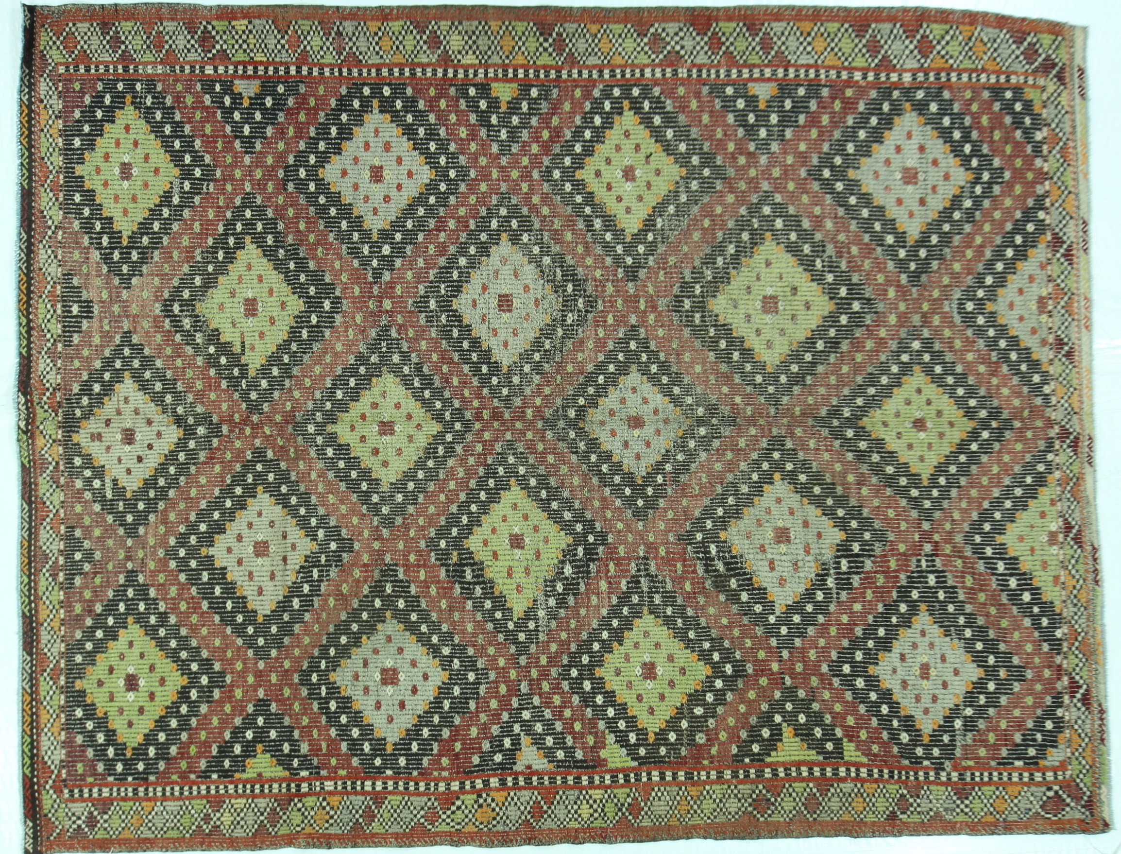 TK1775 VINTAGE KILIM 6.5x8.5