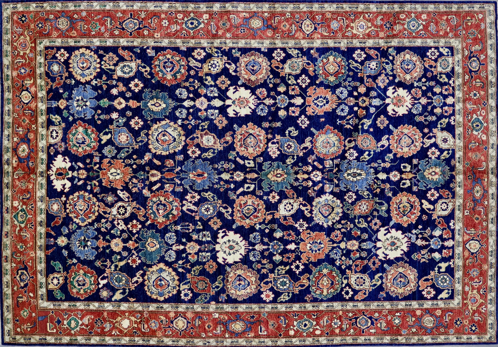 CR8555 NEW PAKISTANI MAHAL RUG 7'11