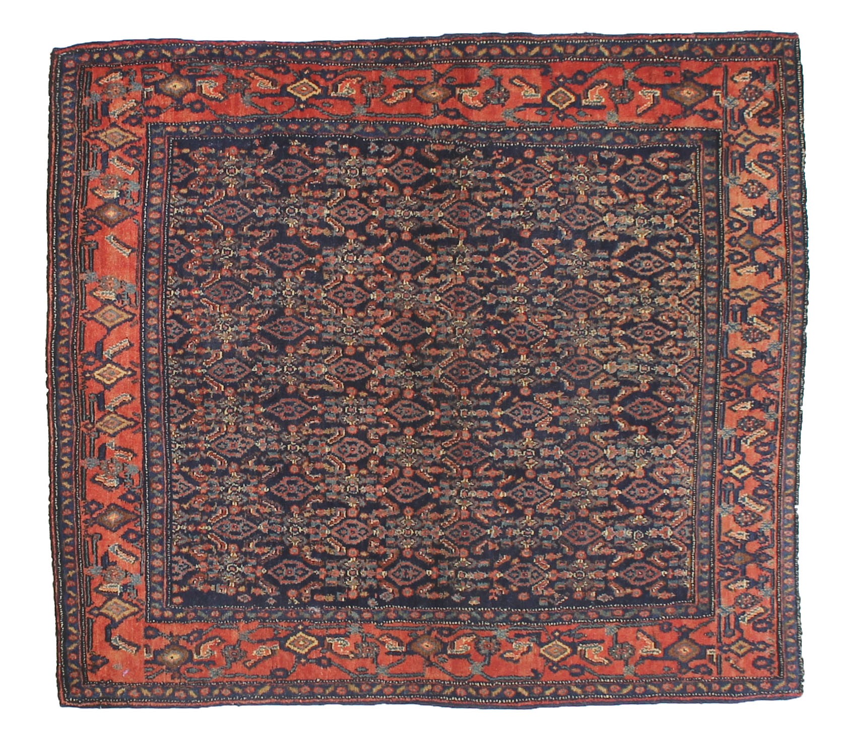 OD5678- VINTAGE PERSIAN RUG 4.1 x 4.8