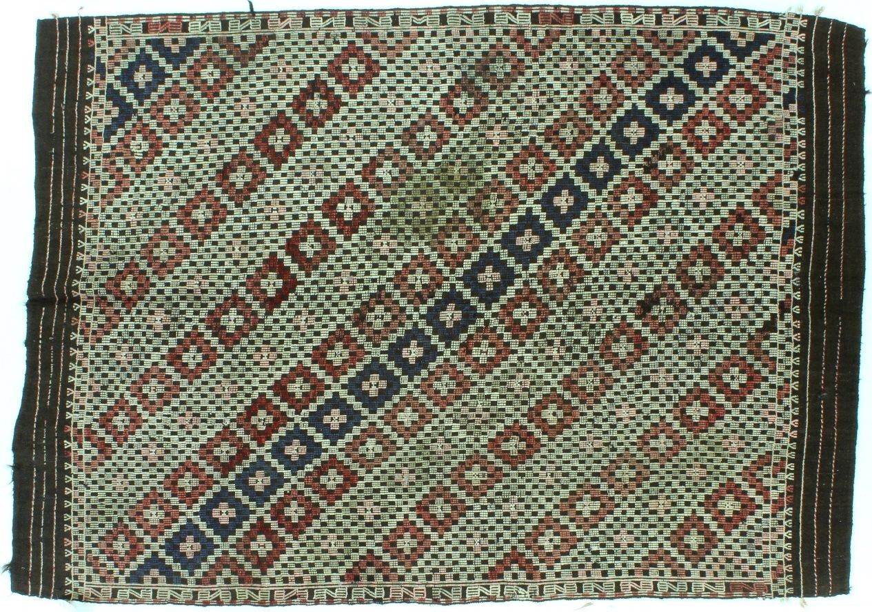 TK831 VINTAGE KILIM 6x8.2