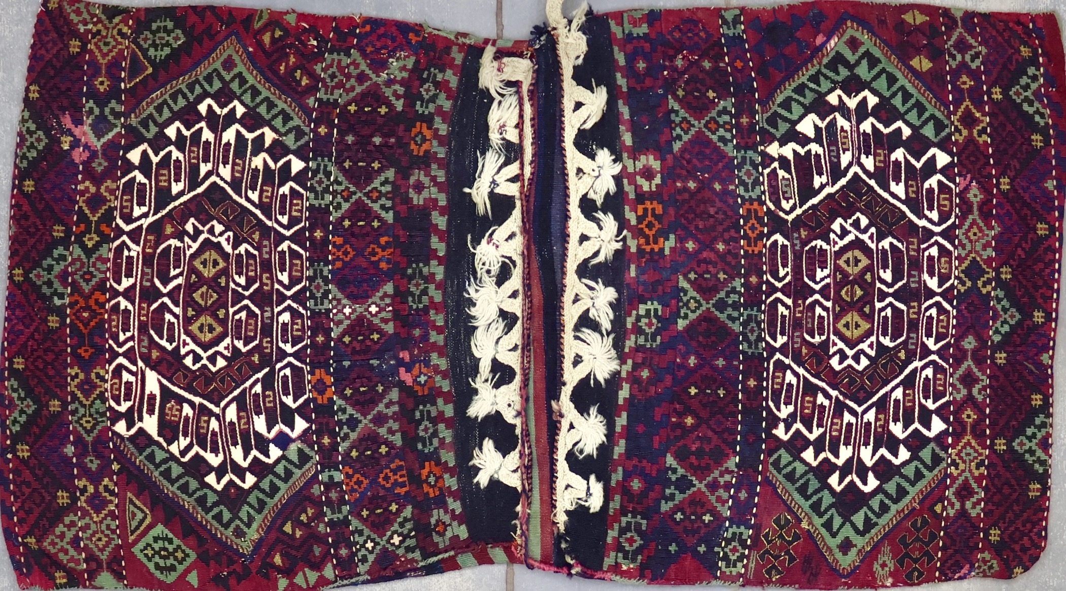 PL8258 ANTIQUE 1900s KURDISH MALATYA TEXTILE 2'4