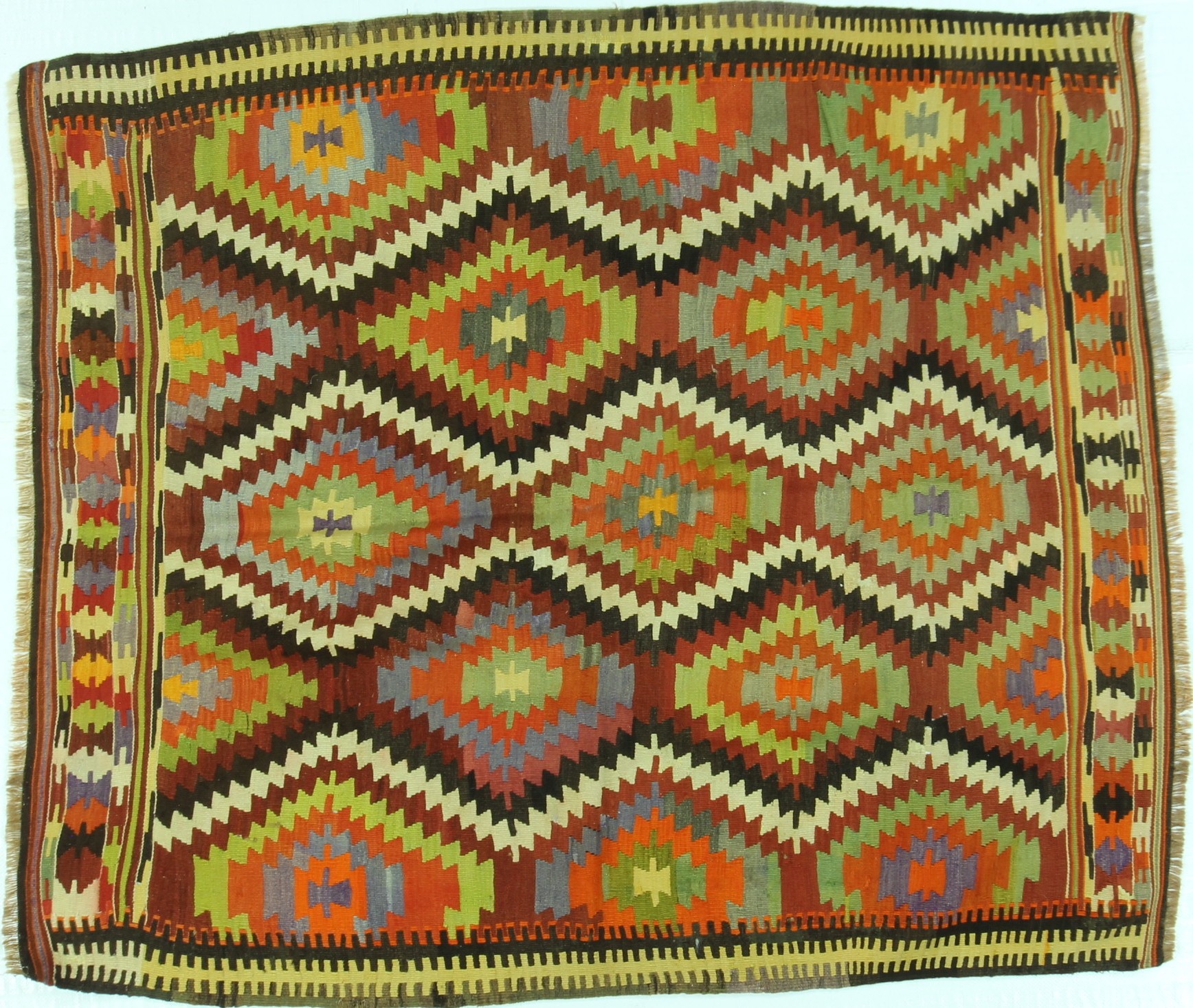 KL4529 VINTAGE KILIM 5.2x6.2