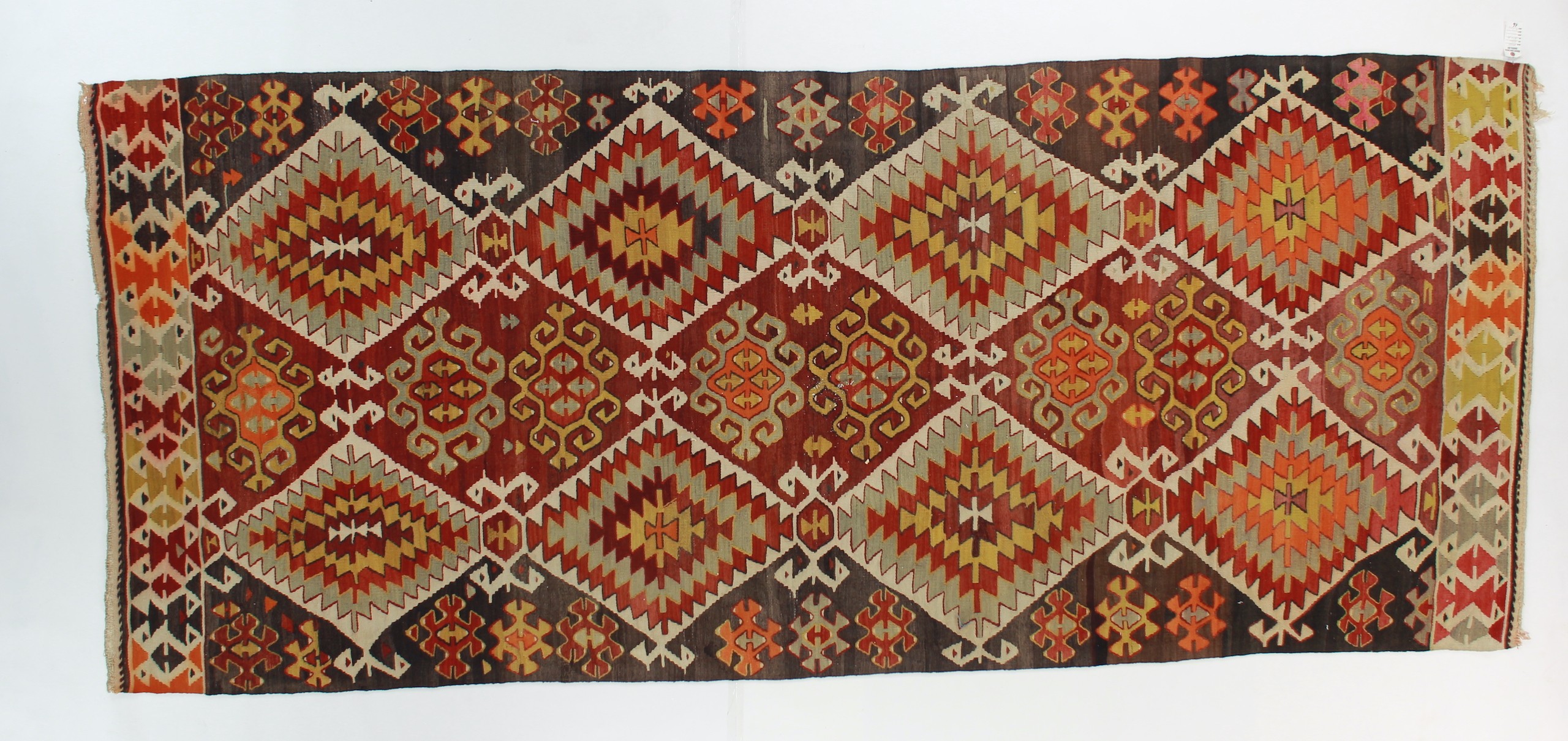 KL4183 - VINTAGE  KILIM 5.10 X 14