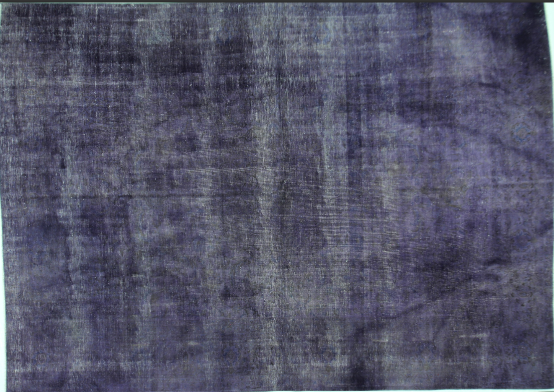 OD7054 PURPLE OVERDYE RUG 8.6x12.1