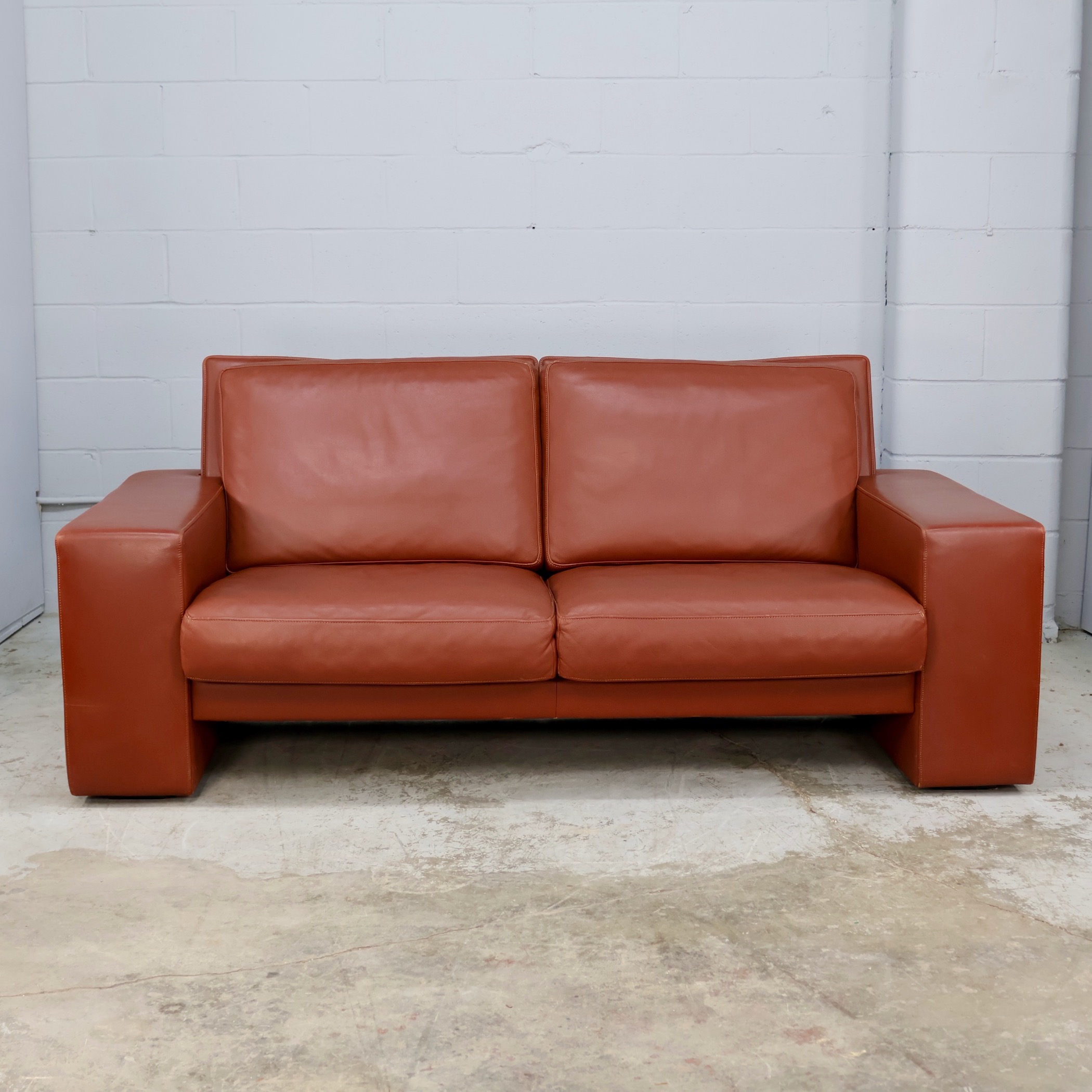 SOF355 DESEDE DESIGN LEATHER LOVESEAT (SOFA SET AVAILABLE)