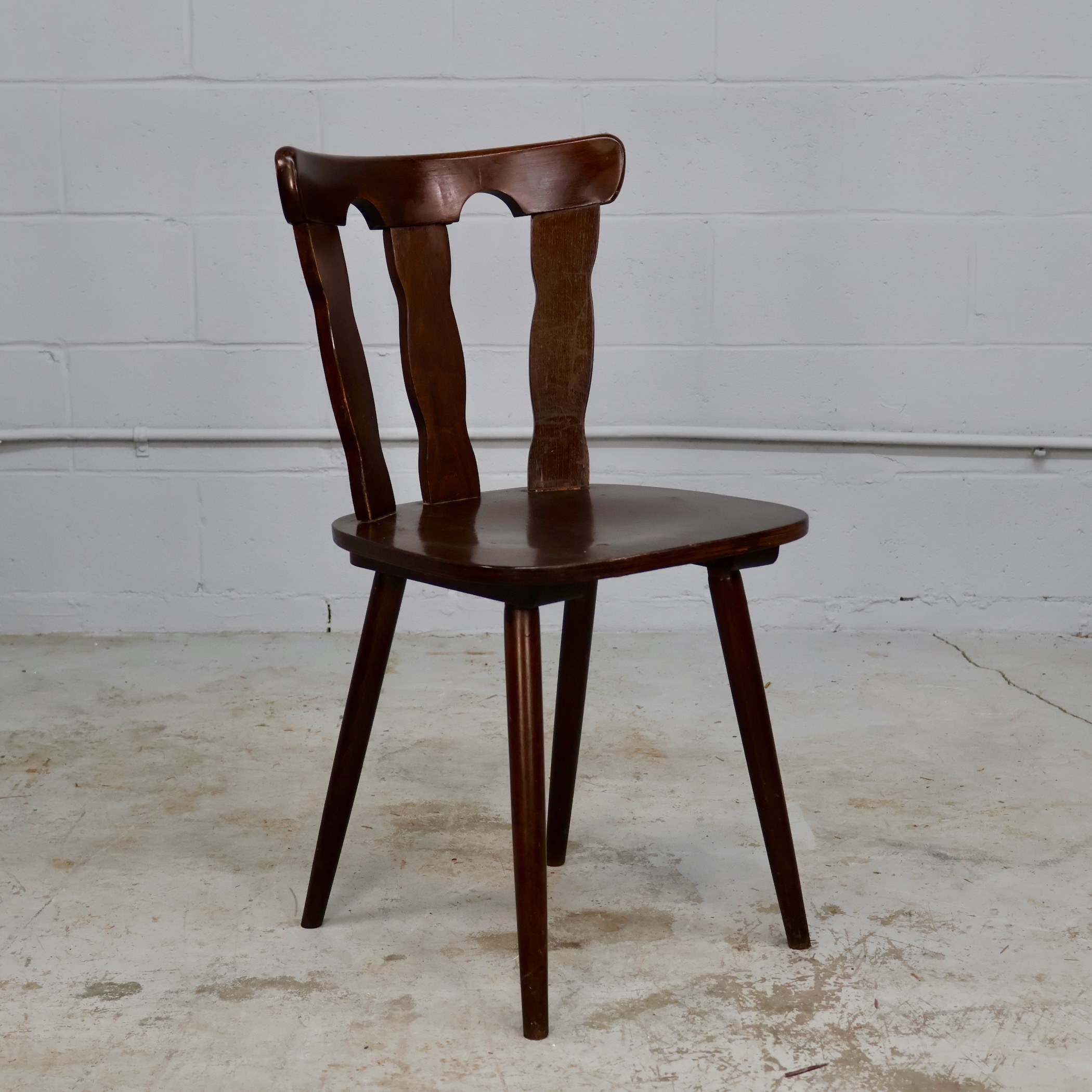 CHR511 DARK WOOD CHAIR