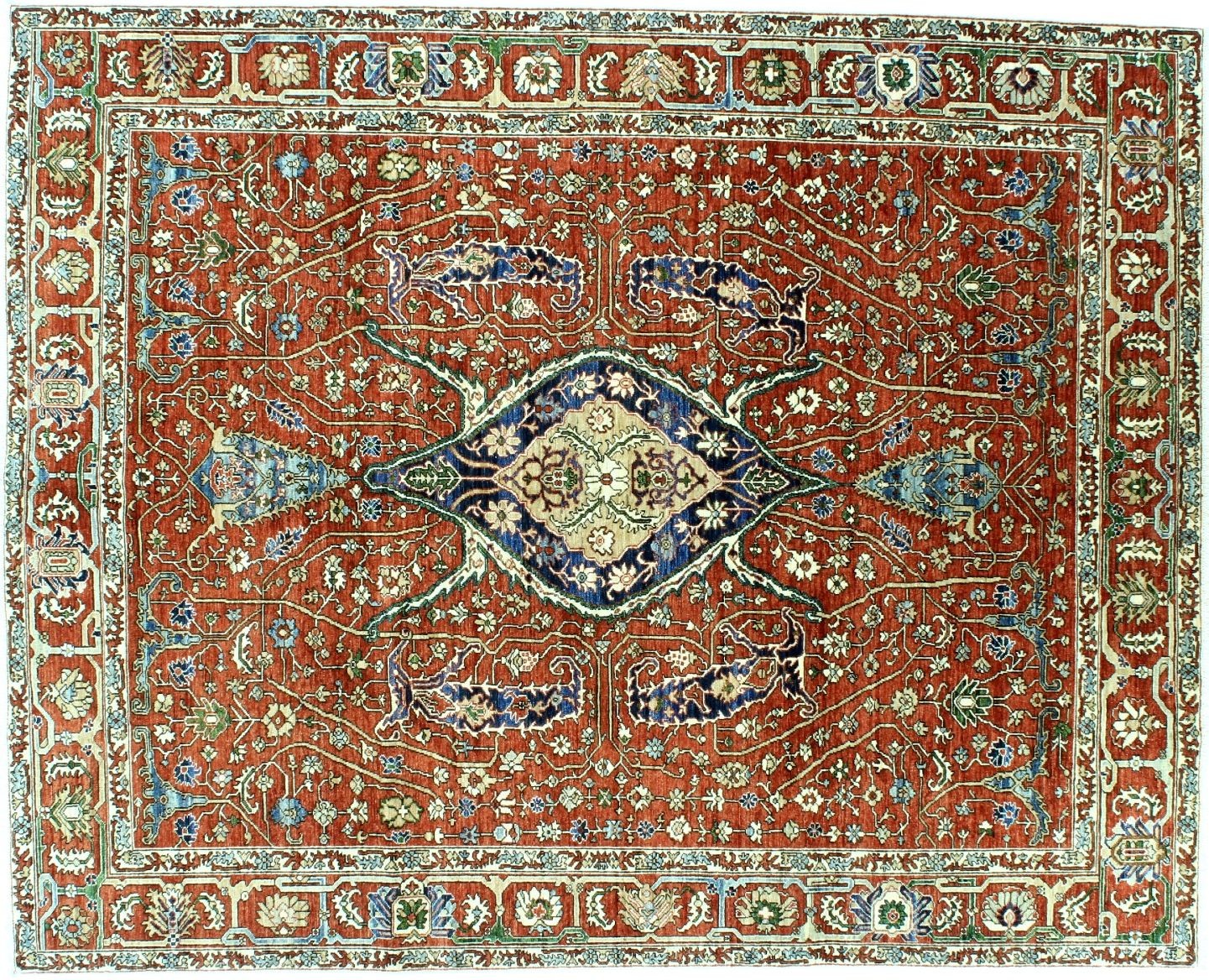 CR5816 VINTAGE SERAPI RUG 8.3x10.2