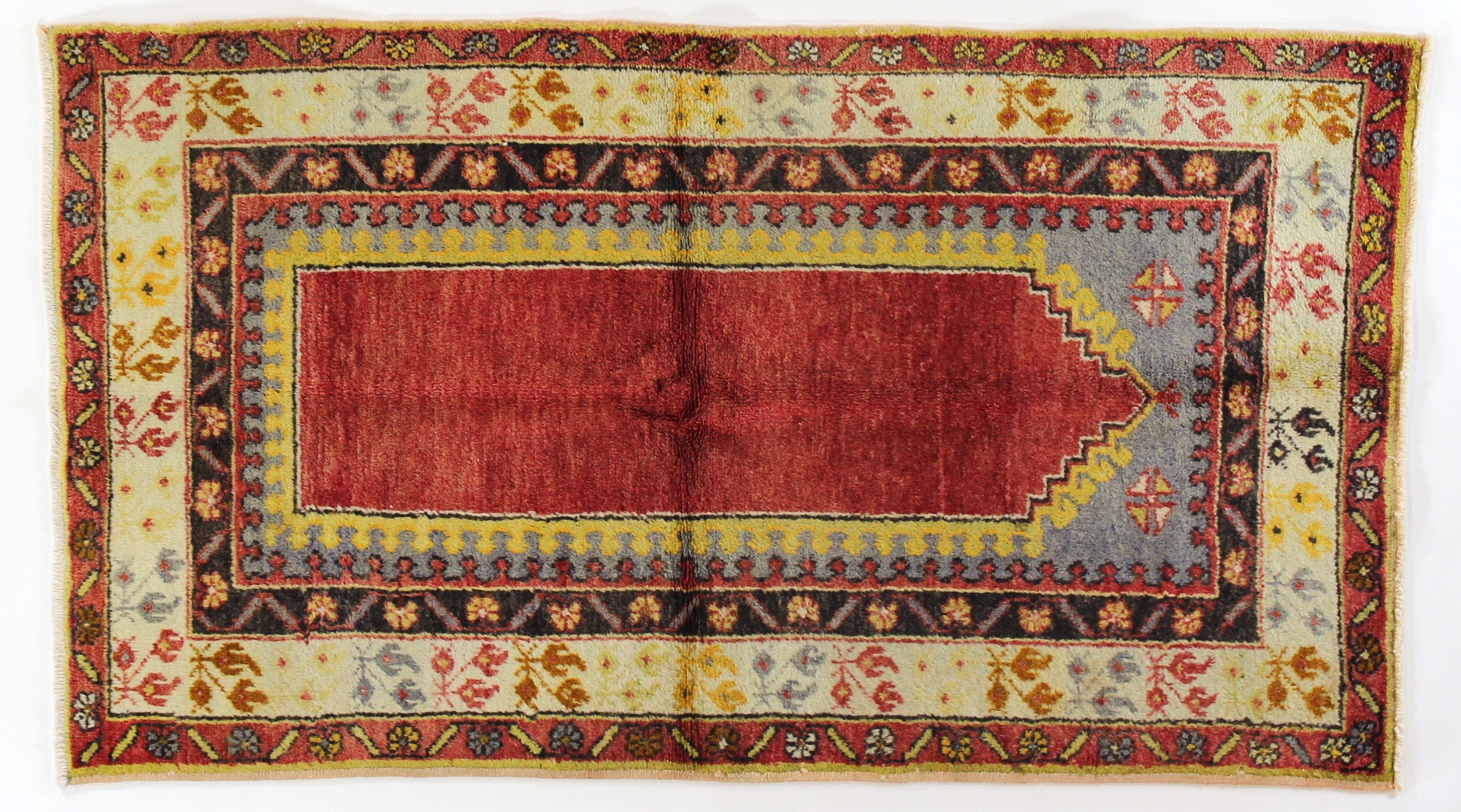 SH258- VINTAGE KONYA RUG  3.4 x 5.10