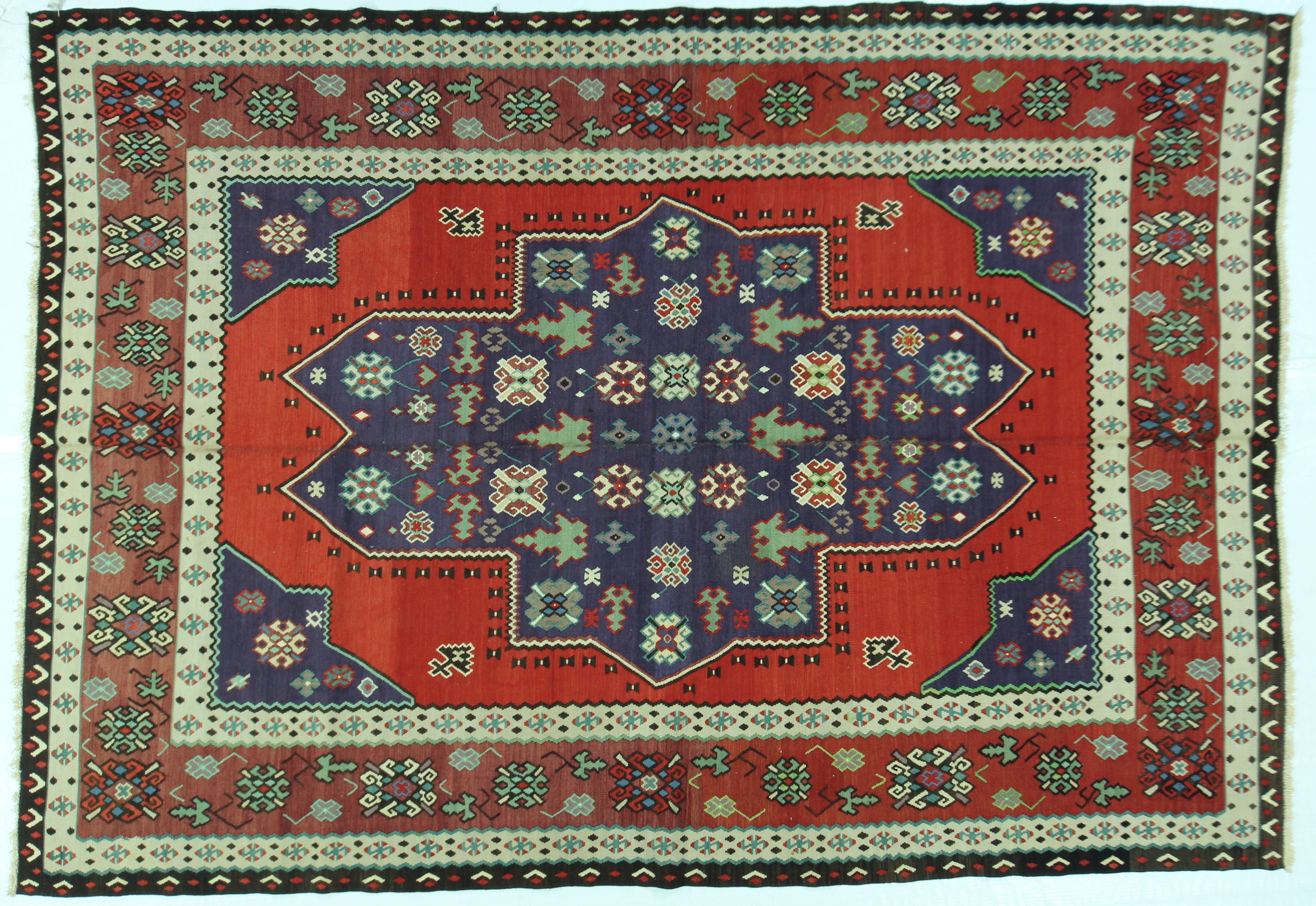 TK1809 VINTAGE KILIM 7.4x10.4