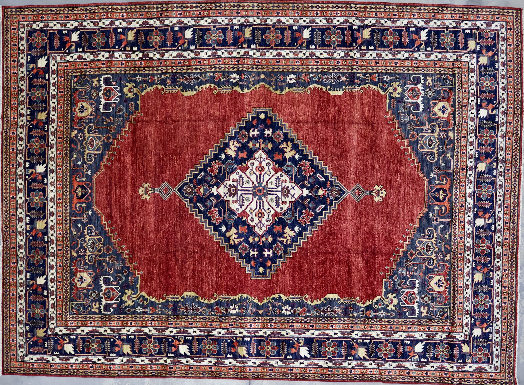 CR8229 NEW PAKISTANI PERSIAN DESIGN RUG 10' X 13'11