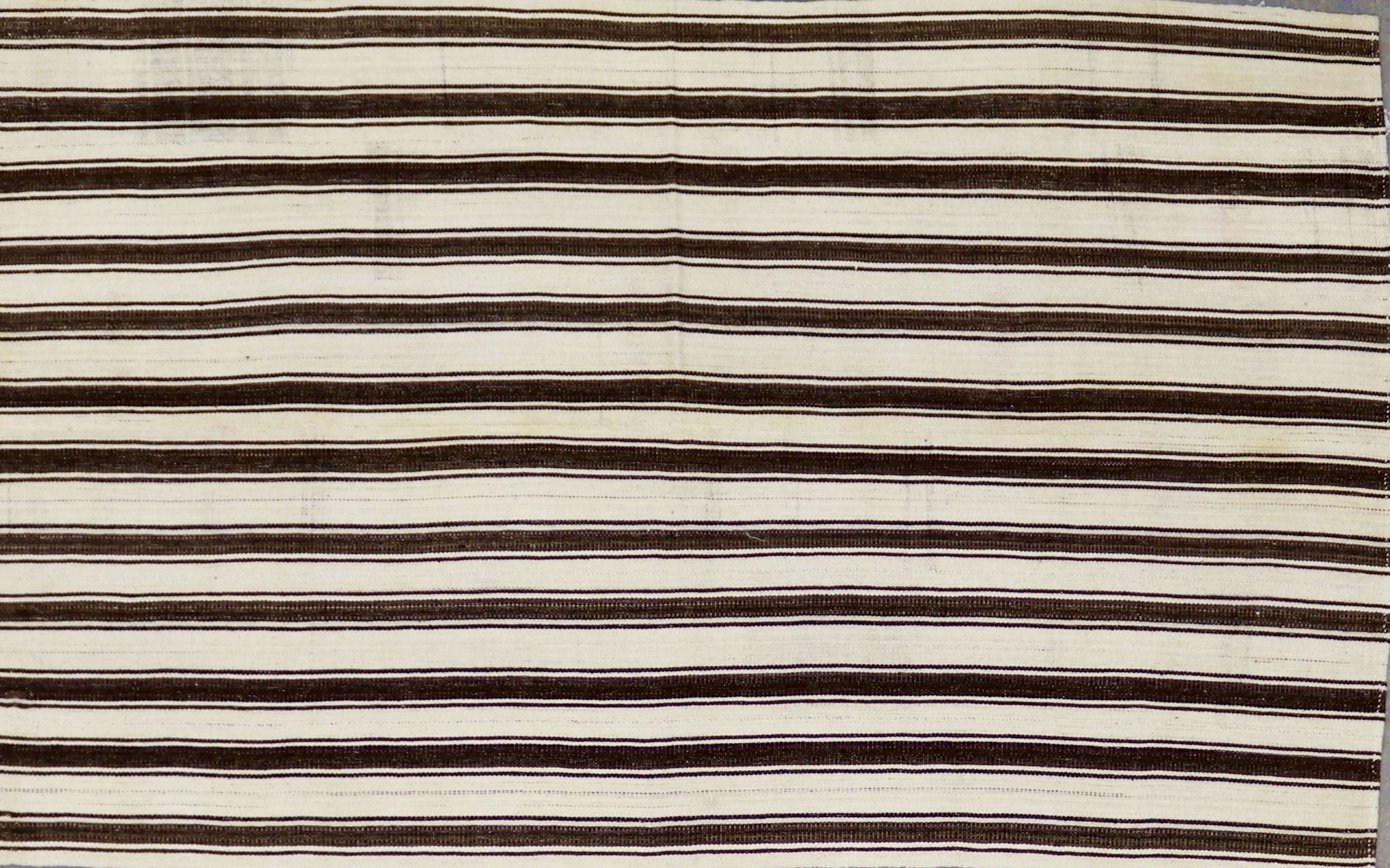 CR8514 VINTAGE TURKISH KONYA KILIM RUG 5'5