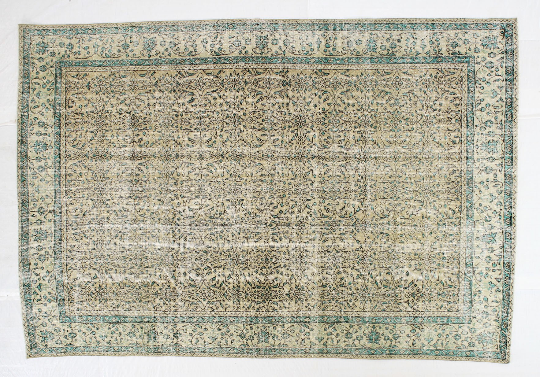 OD 5354 VINTAGE RUG  6.10 X 10.3