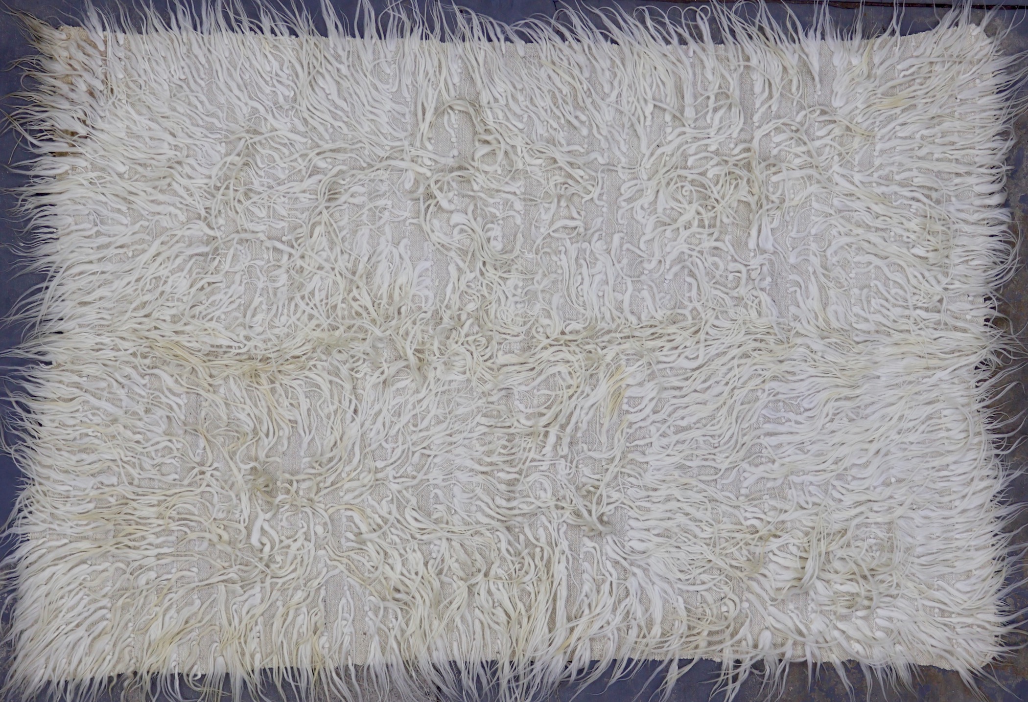 KL8656 VINTAGE TURKISH TULU RUG 4'8