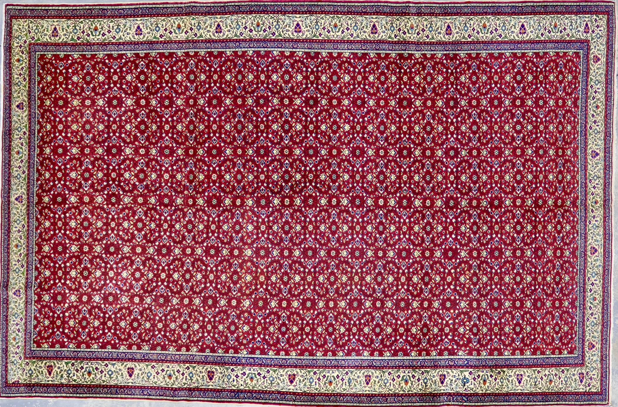 CR5266 VINTAGE 1970s TURKISH RUG 7'5