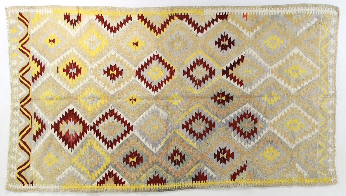 KL4474 - VINTAGE  KILIM 5.5 X 9.1