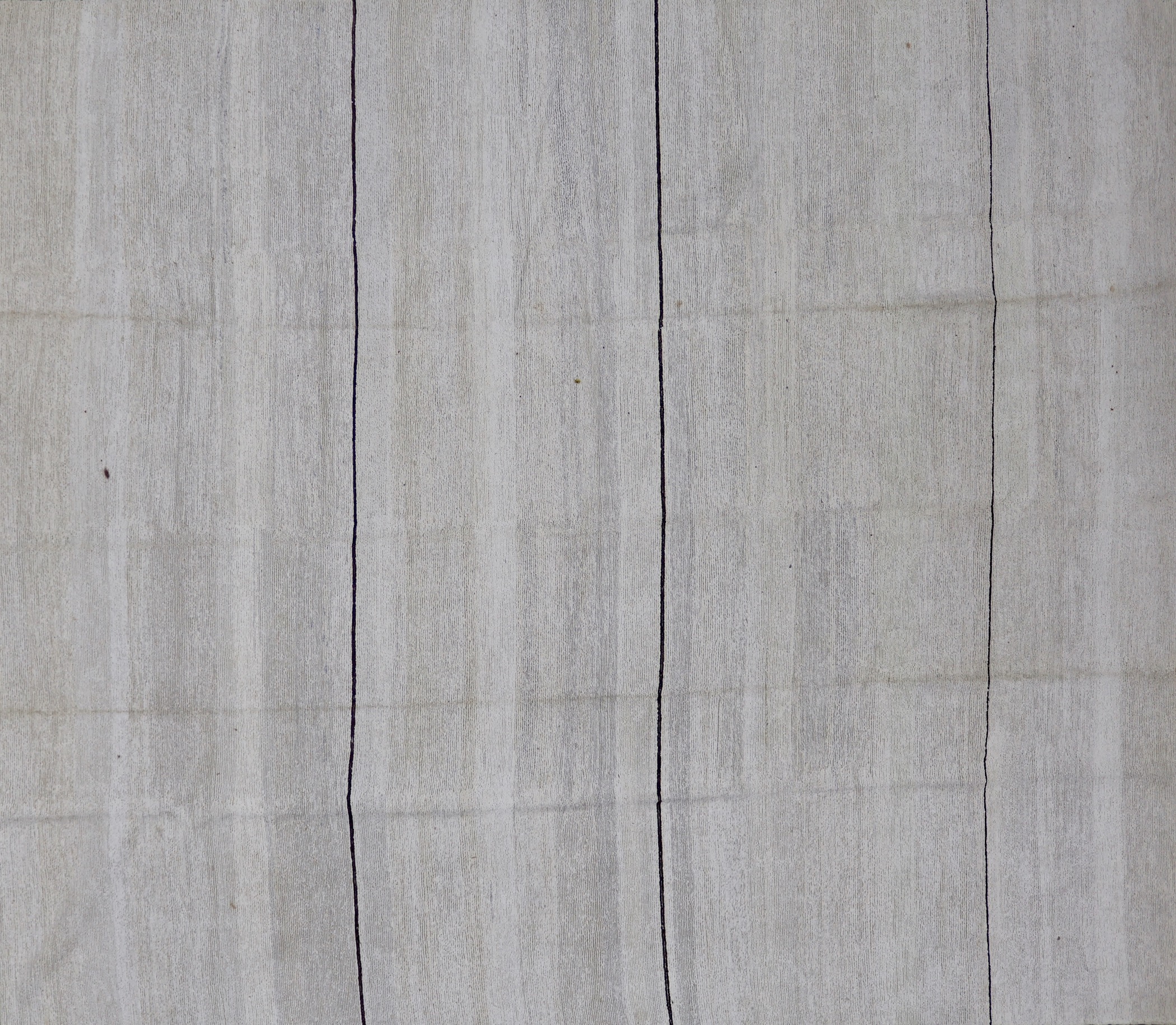 CR7151 RECLAIMED VINTAGE TURKISH HEMP KILIM RUG 10'5