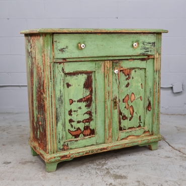 CB533 DISTRESSED WOODEN SIDEBOARD