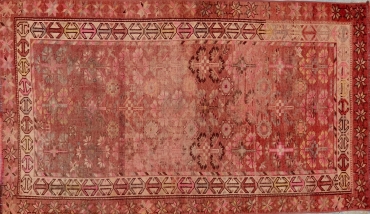 CR8507 VINTAGE 1990s KURDISH HERKI RUG 3'6