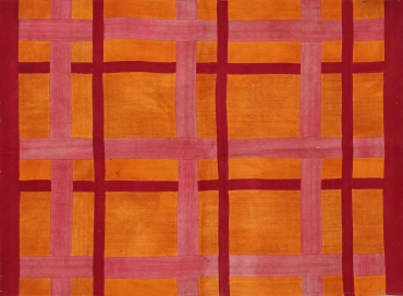 KK403 RECLAIMED TURKISH KILIM RUG 4'6