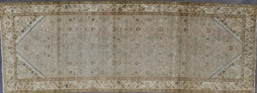 CR8086 RECLAIMED VINTAGE 1960s PERSIAN RUNNER 3'3