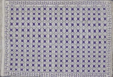 CR8490 VINTAGE 1950s ARMENIAN KILIM RUG 5'4