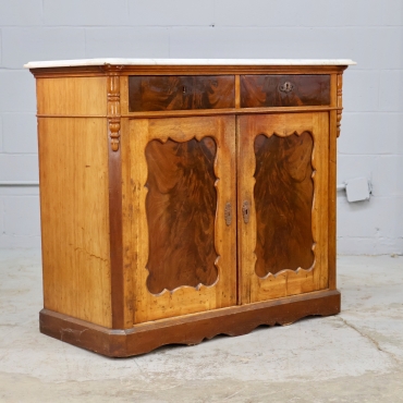 CB223 MARBLE TOP SIDEBOARD