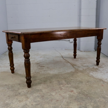 TB024 PINE DINING TABLE 5'10