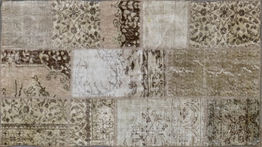 PW487 RECLAIMED PERSIAN PATCHWORK RUG 2'8