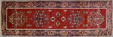 HR066 ANTIQUE 1890s TURKISH SIVAS RUNNER 3'10