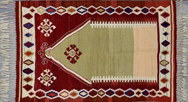 SK068 VINTAGE 1990s TURKISH SIVAS KILIM RUG 3'3