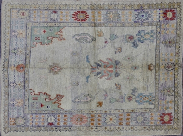 CR7902 NEW TURKISH OUSHAK RUG 5'8