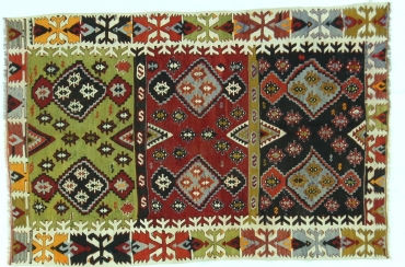 KL1296 VINTAGE KILIM 3.5x5.3