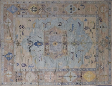 CR8290 NEW TURKISH OUSHAK RUG 9' X 11'8