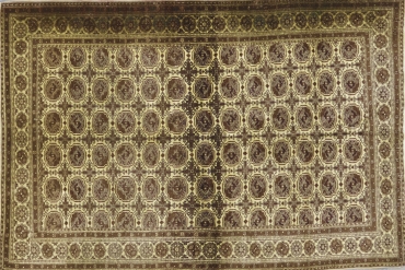 KH28 VINTAGE 1990s TURKISH KAYSERI RUG 4'10