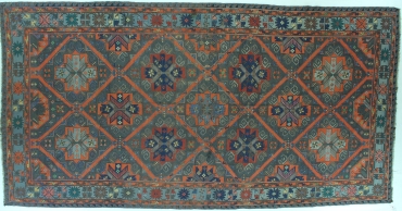 KL5976 Vintage Rug 6.11 X 13.4