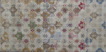 OD8538 RECLAIMED VINTAGE TURKISH KONYA RUG 4'6